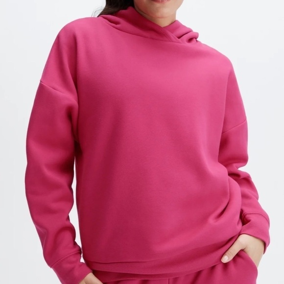 Fabletics dark fuchsia hoodie - Picture 1 of 6